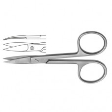 Nail Scissor Curved Stainless Steel, 9.5 cm - 3 3/4"